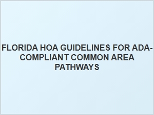 Florida Ada Pathway Accessibility Rules